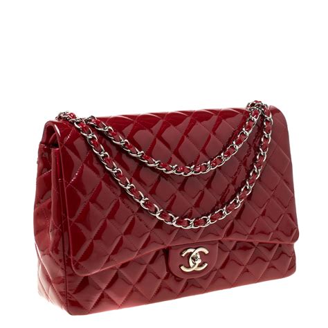 patent chanel flap bag|authentic Chanel classic flap bag.